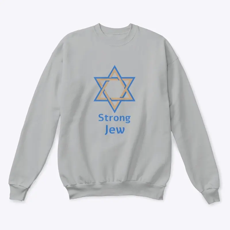 Strong Jew - Blue and Gold Magen David